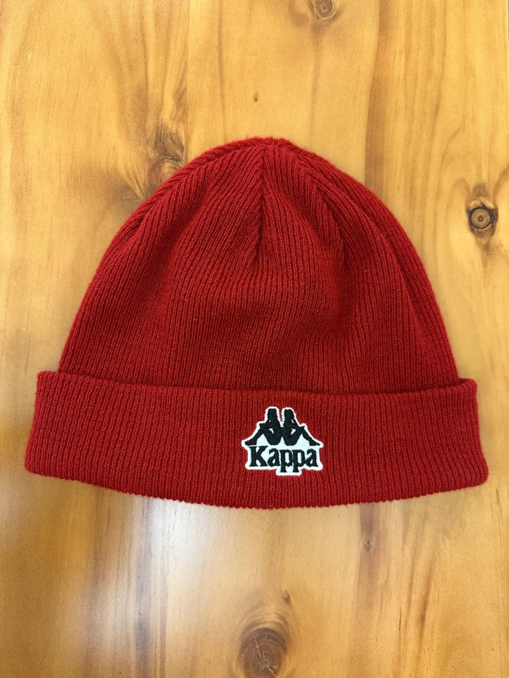 Red Kappa Beanie